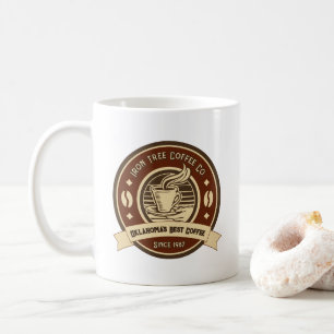 Mug Personnaliser la façade rustique de café générique