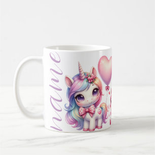 Mug Personnaliser la licorne d'anniversaire