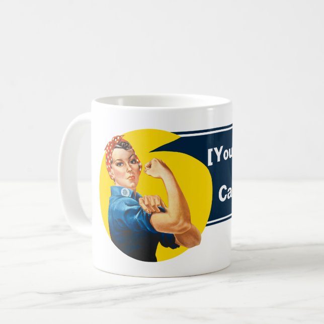 Mug Personnaliser l'autonomisation des femmes de Rosie (Devant gauche)