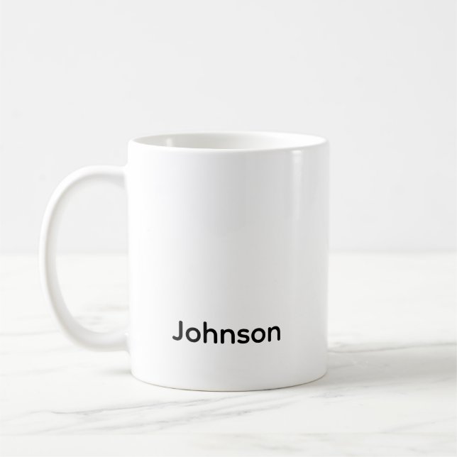 Mug Personnaliser le nom (Gauche)