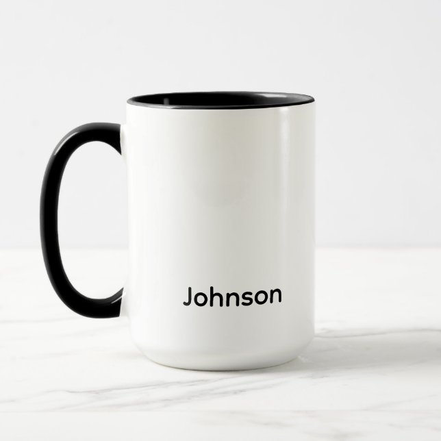 Mug Personnaliser le nom (Gauche)