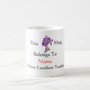 Mug Personnaliser le plus excellent professeur Princes