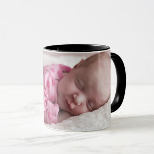 Mug Personnaliser le texte personnalisé bébé photo caf