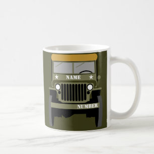 Mug Personnaliser le véhicule militaire vintage de l'A