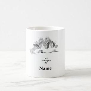 Mug Personnaliser le visage caricature féminin