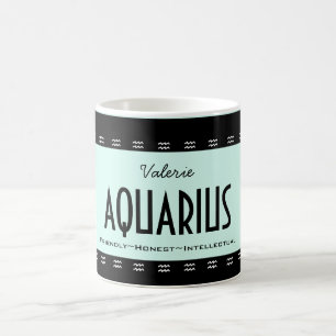 Mug Personnaliser le Zodiac d'anniversaire de l'AQUARI