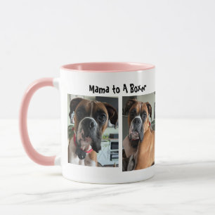 Mug Personnaliser/ Maman d'un Boxer Mignon