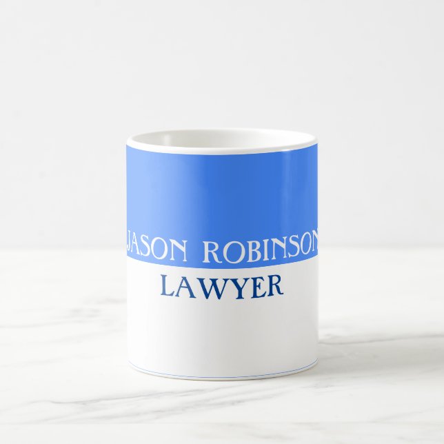 Mug Personnaliser mi-noir mi-blanc (Centre)