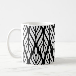 Mug Personnaliser Motif feuille blanche