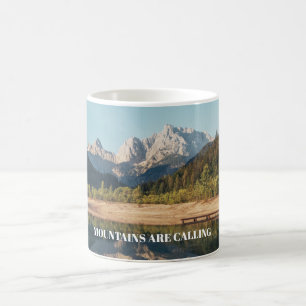 Mug Personnaliser Mountains appelle du texte