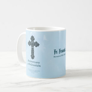 Mug Personnaliser, Ordination Anniversaire Prêtre, Cr