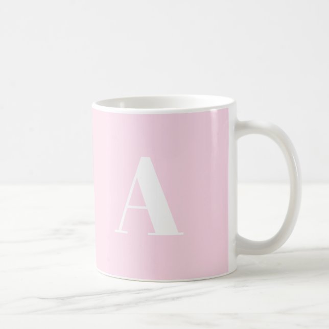 Mug Personnaliser, personnaliser Alphabet lettre initi (Droite)