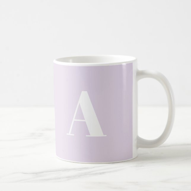 Mug Personnaliser, personnaliser la lettre initiale de (Droite)