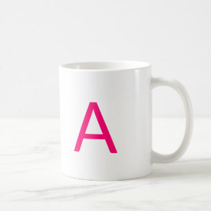 Mug Personnaliser, personnaliser monogramme initial ro