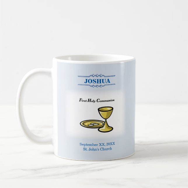 Mug Personnaliser, Première communion Corps et Sang (Gauche)