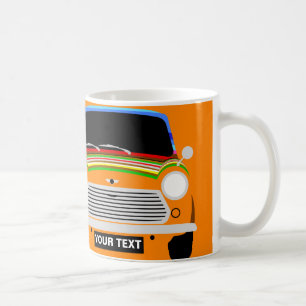 MUG PERSONNALISER STRIPEY CLASSIQUE MINI CAR ORIGINAL