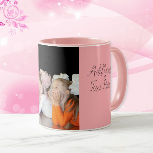 Mug Personnaliser Texte Personnalisé Enfants Photo Cad (Créateur téléchargé)