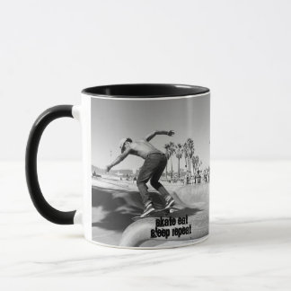 Mug Personnalisez, Faites du Skate Mangez Dormez Répét