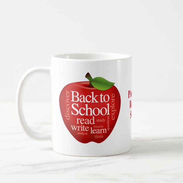 Mug Personnalisez la rentrée scolaire (Gauche)