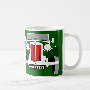 MUG PERSONNALISEZ LA VOITURE DE SPORT VINTAGE DE MG TD