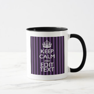 Mug Personnalisez-le Conserver le calme de votre texte