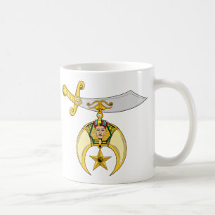 MUG PERSONNALISEZ L'EMBLÈME DE SHRINERS