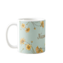 Personnalisez Personnalisez Floral Coffee Tea Cup 