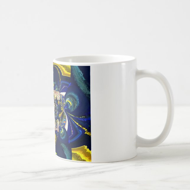 Mug Personnalisez votre amour Infinité : J'aime ma fil (Droite)