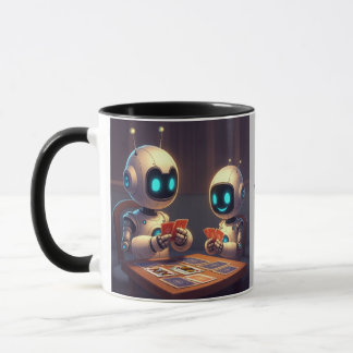 Mug Personnalisez Votre Nom Jeu Carte Robot Texte