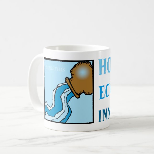 Mug Personnalité des signes zodiaques personnalisables (Devant gauche)