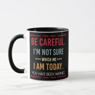 Mug Personnalité Drôle Sarcastique Matin Attitude Pour