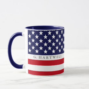 Mug Personnalité du drapeau américain