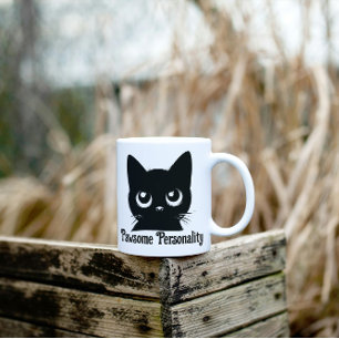 Mug Personnalité Pawsome Design de chat