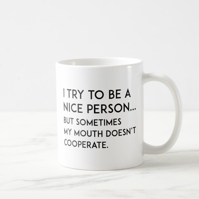 Mug Personne agréable (Droite)