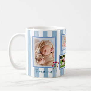 MUG PERSONNE ANIMAL TRAVEL STRIPES FACILE 6 PHOTO COLL