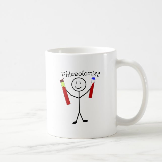 Mug Personne de bâton de Phlebotomist (Droite)
