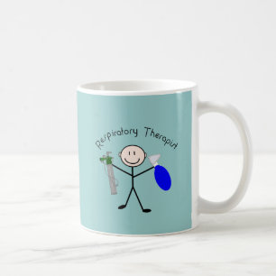 Mug Personne de bâton de thérapeute respiratoire