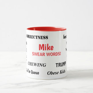 Mug Personne drôle personnalisable Pet Peeves déteste