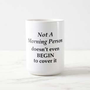 Mug Personne Du Matin
