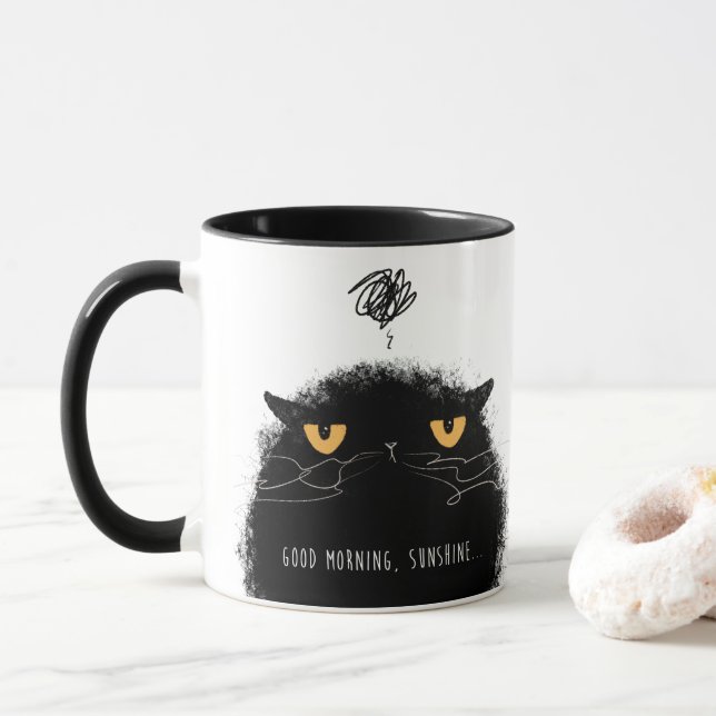 Mug Personne du matin (Avec donut)