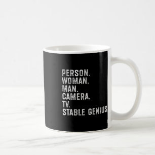 Mug Personne Femme Homme Appareil Photo Tv Étable Géni