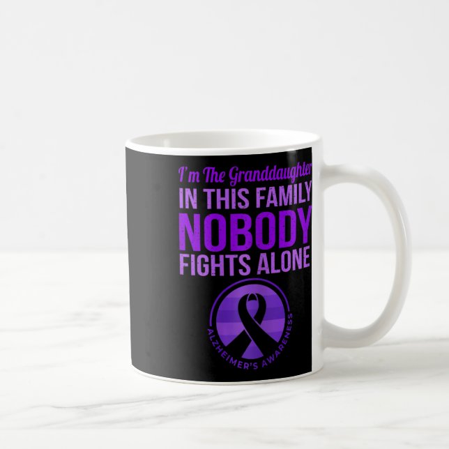 Mug Personne ne combat seul la sensibilisation à la ma (Droite)