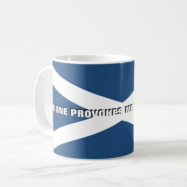 Mug Personne ne me provoque en toute impunité (Devant gauche)