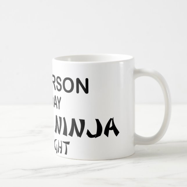 Mug Personne Ninja mortel d'heure (Droite)