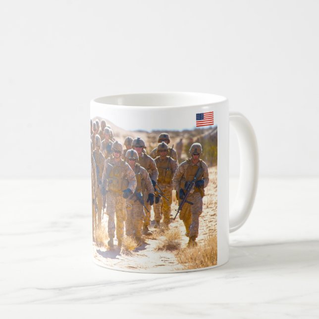 MUG PERSONNEL AMÉRICAIN DE COMBAT (Devant droit)