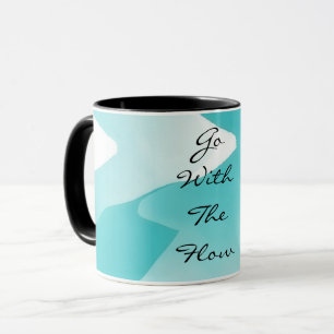 Mug Personnelle Aller Avec Le Flux Art Mug