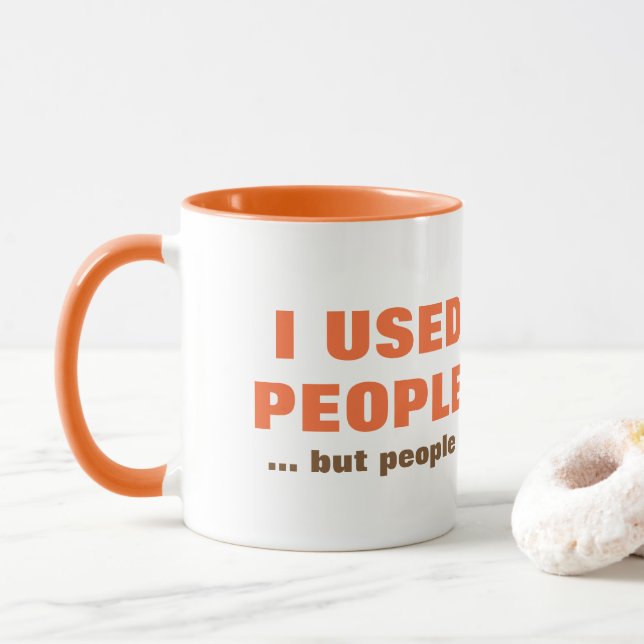 Mug Personnes Humour (Avec donut)