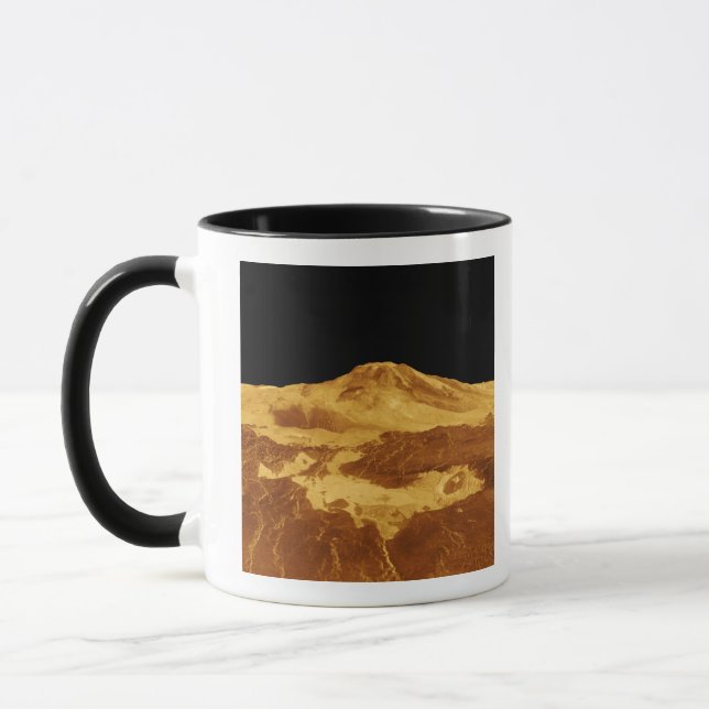 Mug Perspective 3D de Maat Mons sur Vénus (Gauche)
