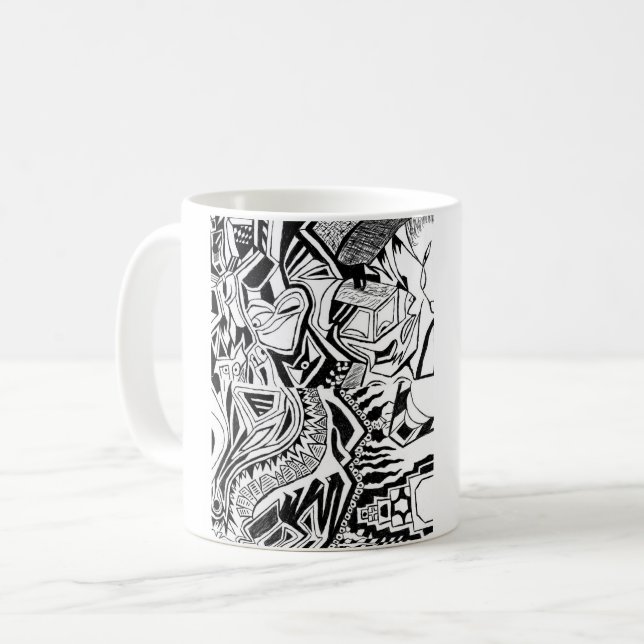 Mug Perspicaces anxieux (Devant gauche)