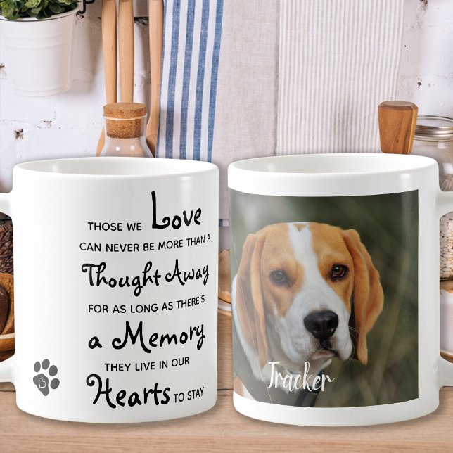 Mug Perte d'animal de compagnie Sympathy Keepsaké Pet  (Créateur téléchargé)